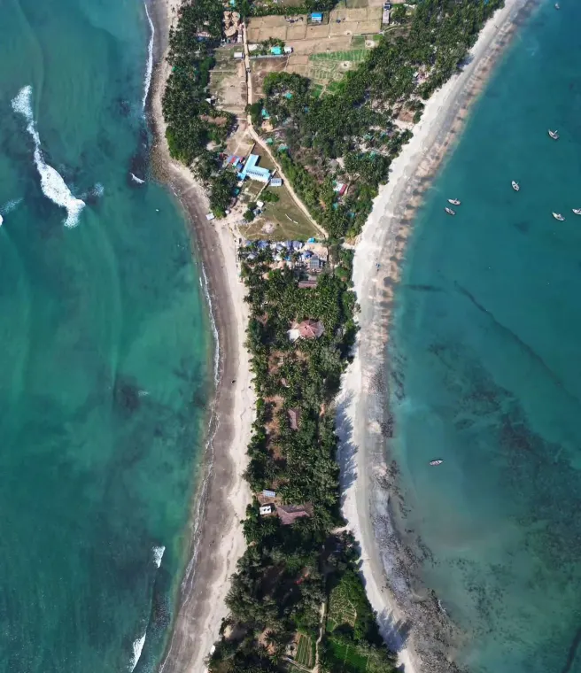 Twin Beach Map View